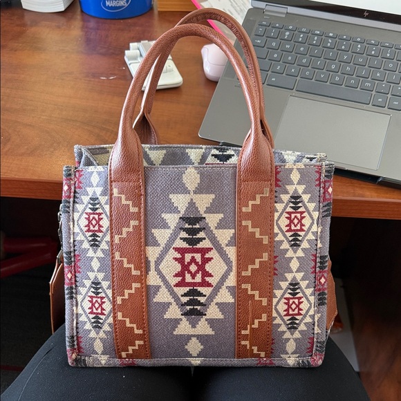 Wrangler Women's Mini Bag with Aztec Design - Multicolor - Picture 6 of 6